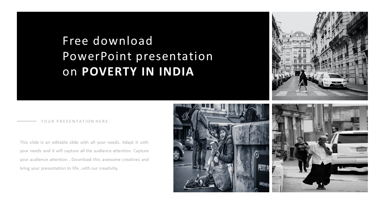 free download powerpoint presentation on poverty in india